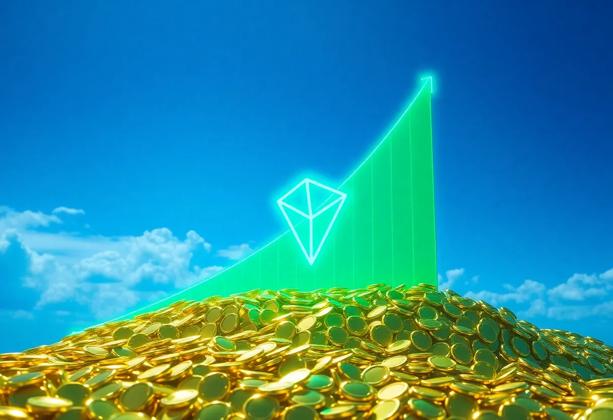 جهش بیسابقه USDT بر روی ترون: حجم ۶۱۱ میلیارد دلاری در یک ماه! 1 image 1311