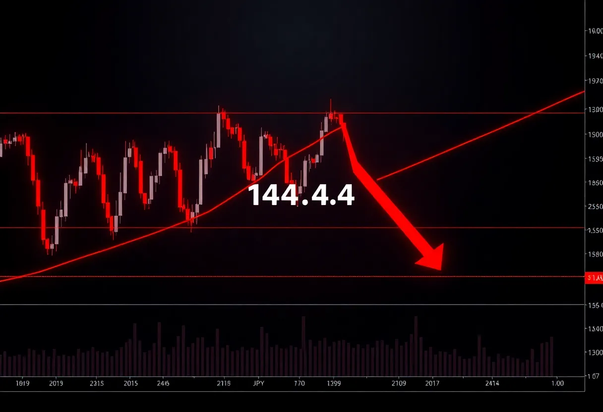 مقاومت ۱۴۴.۴ USD/JPY را پس زد؛ سیگنال فروش برای دامپ سنگین به سوی ۱۴۱.۰۰ 1 image 135